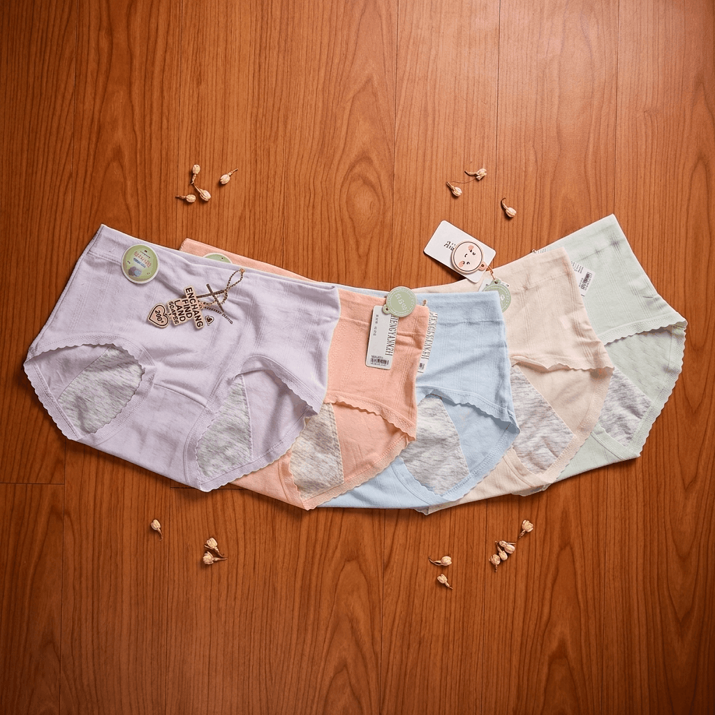 Leakproof- cotton -panty -for- women -comfortable -underwear -1 (Multicolor)