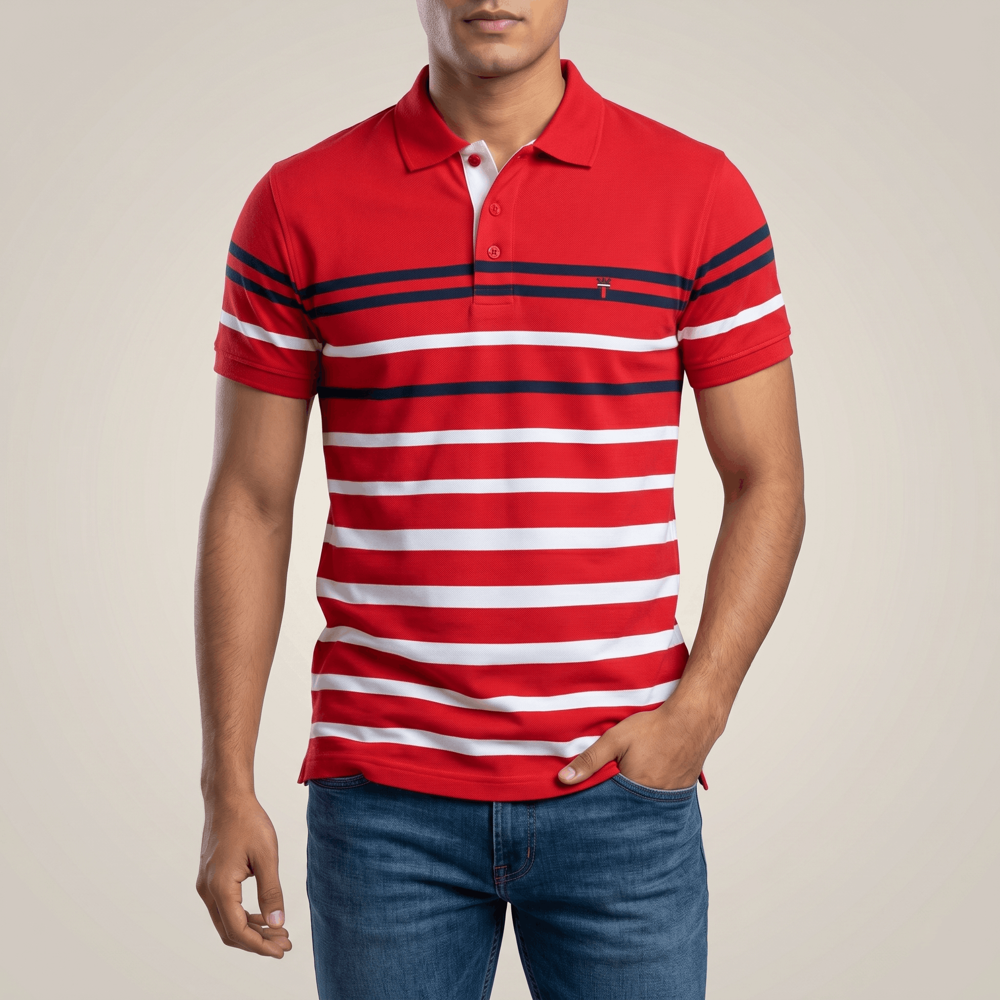Premium Version Half Sleeve polo Shirt 13220