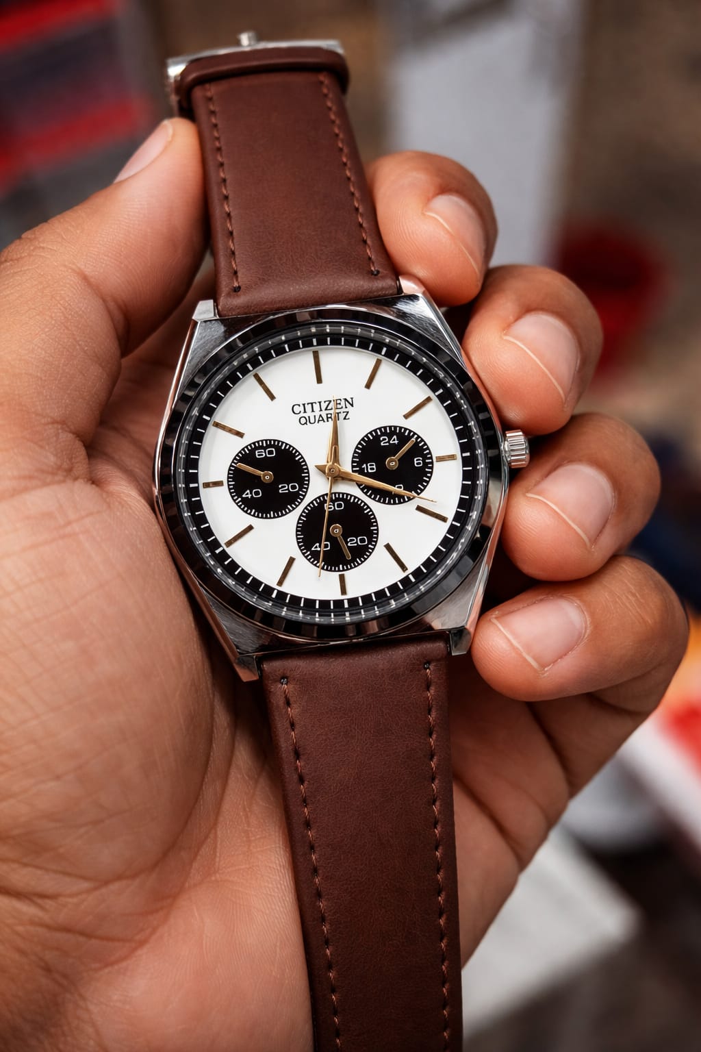 OLEVS Quartz Analog Men Watch-Water Resistant